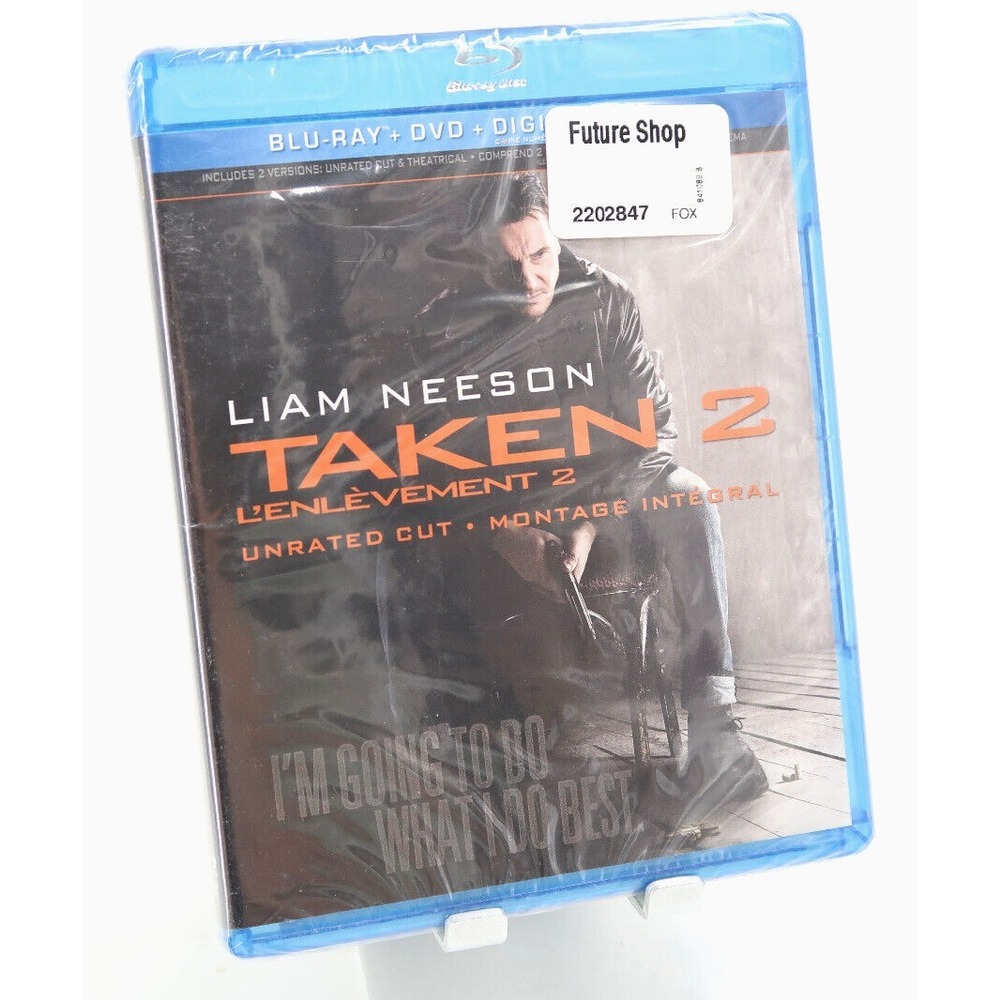 Taken 2‎ (Blu-ray/DVD, 2013, 2-Disc Set, Unrated/Theatrical)